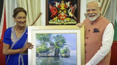 PM Modi calls Trinidad & Tobago PM Kamla Persad ‘Bihar ki beti’: Who is she, what’s her India connection? – all you need to know | India News PM Modi calls Trinidad & Tobago PM Kamla Persad ‘Bihar ki beti’: Who is she, what’s her India connection? – all you need to know | India News