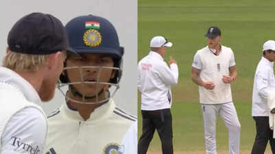 Controversy at Edgbaston! Yashasvi Jaiswal takes late DRS call; Ben Stokes gets into heated exchange with umpire | Cricket News Controversy at Edgbaston! Yashasvi Jaiswal takes late DRS call; Ben Stokes gets into heated exchange with umpire | Cricket News