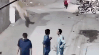 Pakistan’s wild chaos: Runaway pet lion attacks woman and children in Lahore, 3 arrested; watch video Pakistan’s wild chaos: Runaway pet lion attacks woman and children in Lahore, 3 arrested; watch video