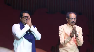 Language row: ‘Fadnavis did what Balasaheb could not,’ says Raj Thackeray at ‘victory’ rally with Uddhav | India News Language row: ‘Fadnavis did what Balasaheb could not,’ says Raj Thackeray at ‘victory’ rally with Uddhav | India News