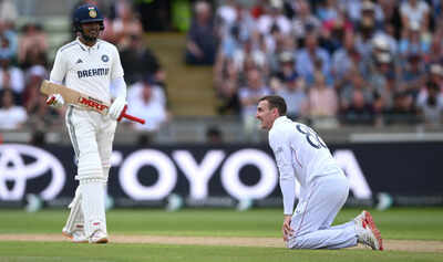 IND vs ENG: Harry Brook’s rain warning to Shubman Gill comes true on Day 5 of Edgbaston Test; viral video resurfaces | Cricket News IND vs ENG: Harry Brook’s rain warning to Shubman Gill comes true on Day 5 of Edgbaston Test; viral video resurfaces | Cricket News