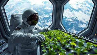 Space farming: Shubhanshu Shukla grows methi, moong on ISS; calls it ‘exciting and joyful work’ | India News Space farming: Shubhanshu Shukla grows methi, moong on ISS; calls it ‘exciting and joyful work’ | India News