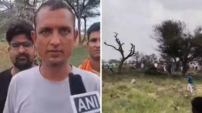 ‘He died trying to save village’: Eyewitness recalls scattered remains, a diary, and a pilot’s last act of bravery during fighter jet crash | India News